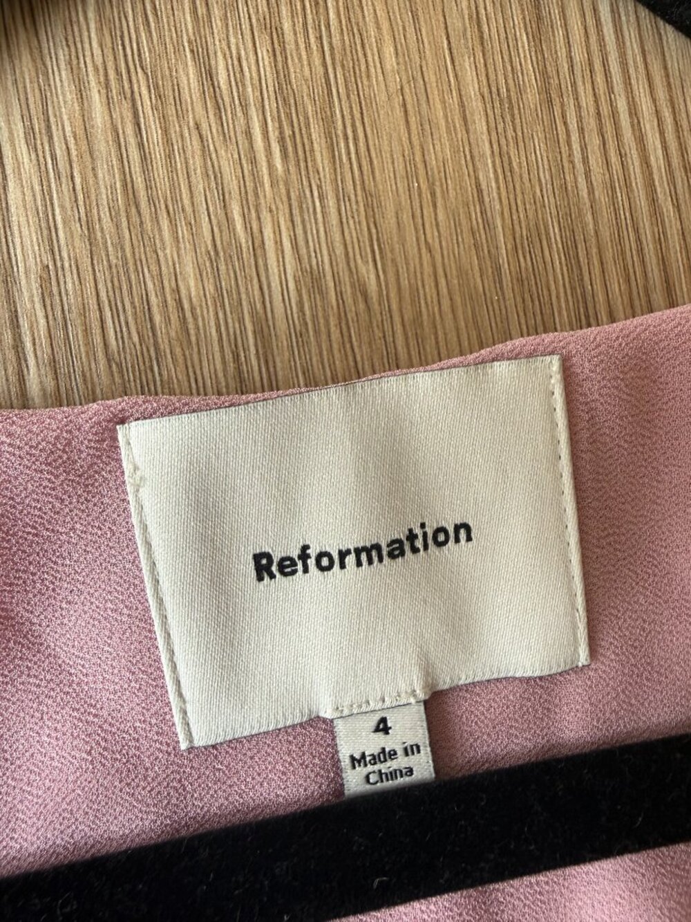 LIKE NEW Reformation Ceara Dress Pink - Size 4 - Picture 8 of 11